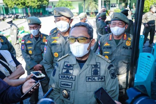 Plt Wali Kota Bandung Minta Satpol PP Perketat Pengawasan