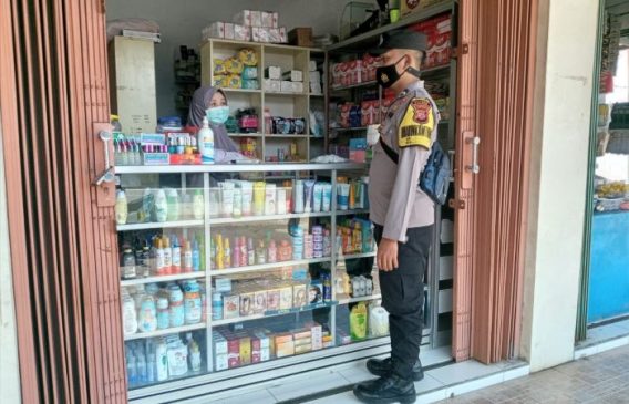 Sambang Pertokoan, Patroli Polisi Cegah Kerawanan Kamtibmas