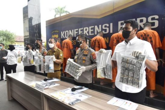 Selama Januari 2022, Sat Narkoba Polresta Cirebon Polda Jabar Ungkap 5 Kasus Peredaran Obat Keras Terbatas