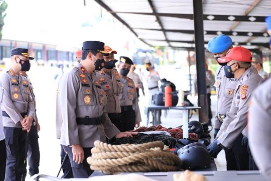 Wakapolda Jabar Pimpin Upacara Penutupan Dikbangpes Desentralisasi Harkamtibmas