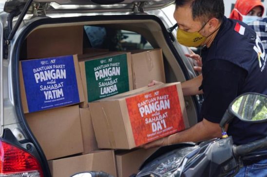 ACT Gelar Program ‘BALAD’ Distribusikan 135 Paket Pangan ke Warga Pra Sejahtera