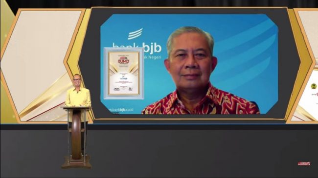 Bangkitkan Perekonomian Daerah, bank bjb Raih Indonesia Best BUMD Awards 2022