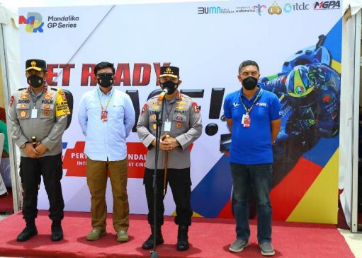 Kapolri Cek Kesiapan Pramusim Moto GP Mandalika, Pastikan Pelaksanan Prokes Hingga Pengamanan