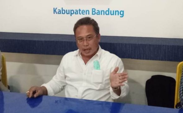 Komisi C DPRD Kabupaten Bandung Kecewa Renovasi Ruang Komisi Kualitasnya Buruk