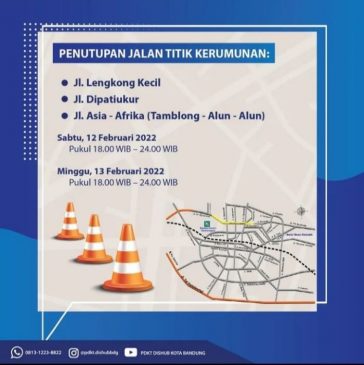 Pemkot Bandung Kembali Tutup Jalan dan Ganjil Genap di 5 GT