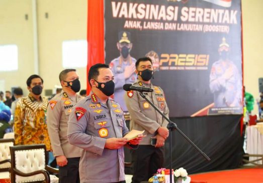 Perkuat Akselerasi Vaksinasi, Kapolri Minta Warga Harus Dipastikan Siap Hadapi Lonjakan Covid-19