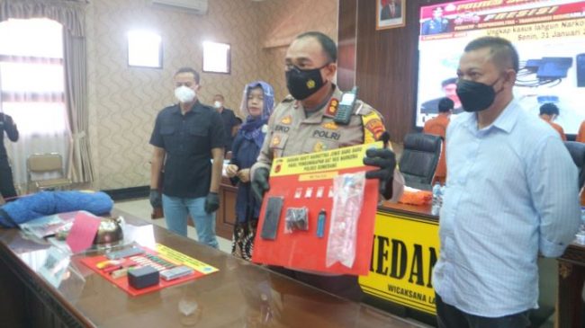 Polres Sumedang Polda Jabar Ungkap Kasus Penyalahgunaan Narkoba Jenis Sabu