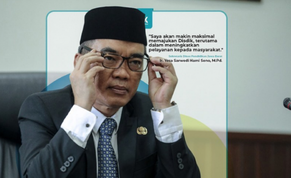 Sekdisdik Jabar Secara Resmi Dijabat Yesa Sarwedi