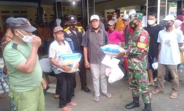 Sinergitas Polri Bersama TNI Pantau Penyaluran BPNT Agar Tepat Sasaran