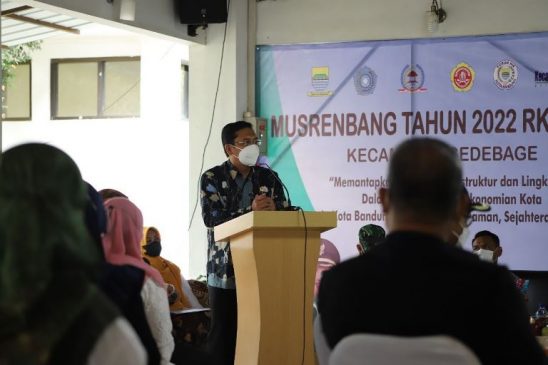 Tedy Rusmawan Katakan Musrenbang Merupakan Wadah Aspirasi Masyarakat