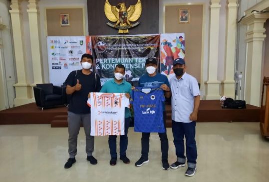 Tim Sepak Bola PWI Jabar Tergabung di Grup B Turnamen Piala Wali Kota Solo 2022