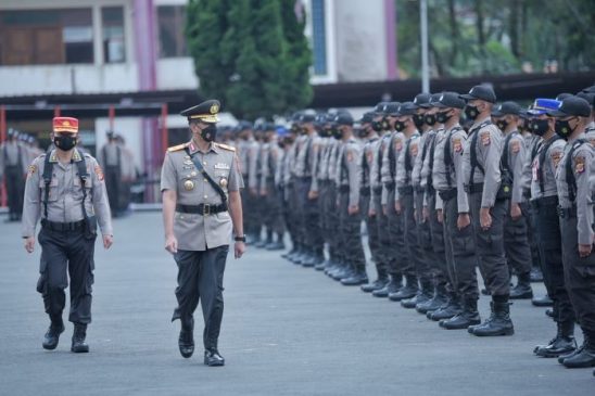 Wakapolda Jabar Pimpin Pembukaan Pendidikan Pembentukan Bintara Polri Gelombang I Tahun 2022