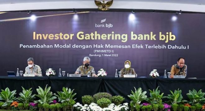 Dirut bank bjb Ajak Investor Tak Sia-Siakan Right Issue bank bjb