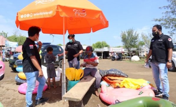 Hari Libur, Polisi Beri Imbauan Prokes Sasar Wisata Pantai