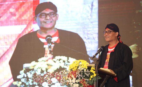 Buka Rakenis dengan Pakaian Reog Ponorogo, Slog Polri Siap Dukung Pemulihan Ekonomi Nasional