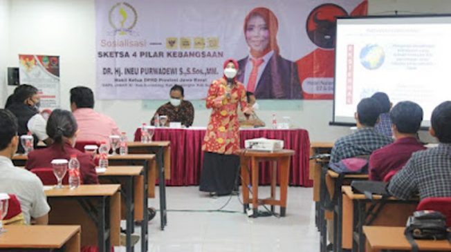 Ineu Purwadewi Sundari Ingatkan Pemuda Jadi Motor dalam Sosialisasi Empat Pilar Kebangsaan