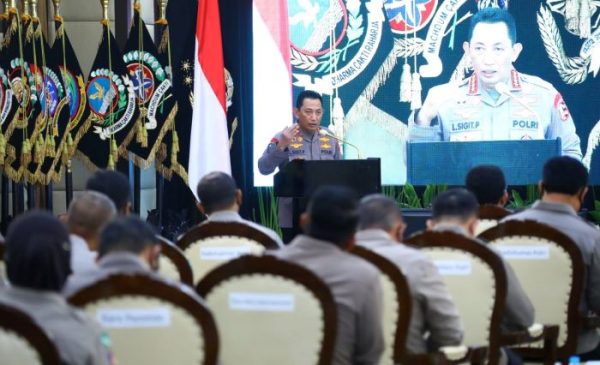Kapolri Buka Rakernis Gabungan, Harapkan Polri Presisi jadi Lompatan Jauh