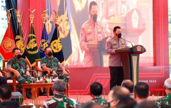 Kapolri Tegaskan Soliditas dan Sinergitas TNI-Polri Modal Kawal Kebijakan Nasional