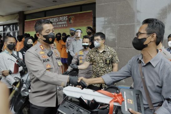 Motor Guru Ngaji Dicuri, Sebulan Kemudian Dikembalikan Polisi