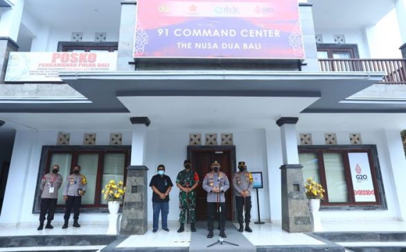 Pastikan Pengamanan Event Internasional, Kapolri Tinjau 91 Command Center di Bali