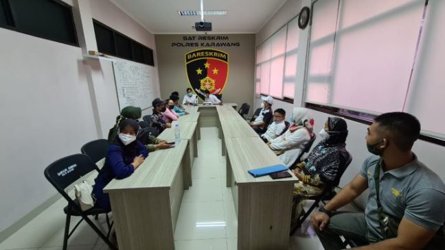 Polres Karawang Selesaikan Kasus di SMK Nurul Ansor Secara Restorative Justice