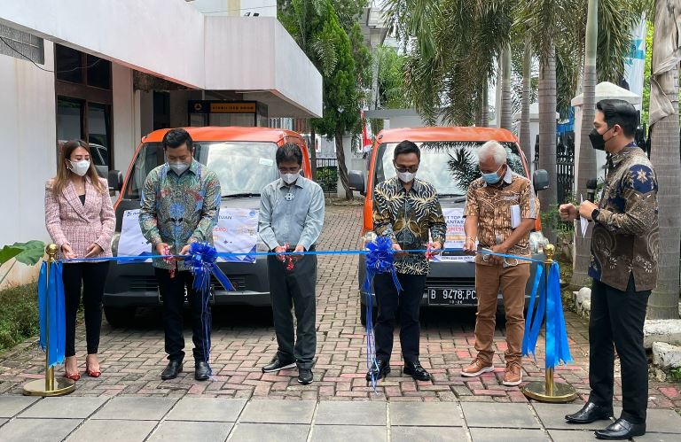Pos Indonesia Bersama PT Nusantara Media Mandiri Launching Pengiriman Perdana STB untuk Bali dan Lampung (1)