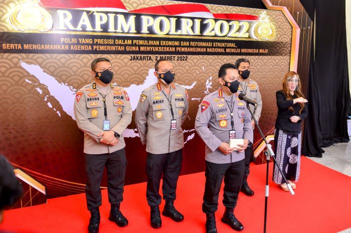 Tutup Rapim Polri, Kapolri Tegaskan Siap Implementasikan Instruksi Presiden Jokowi Soal Pembangunan Nasional