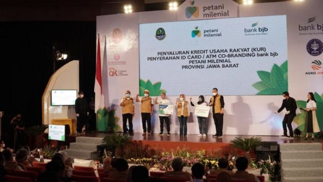 bank bjb Konsisten Dukung Petani Milenal