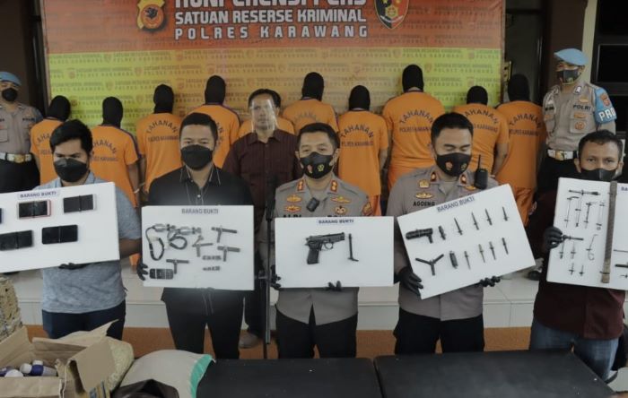 Ciptakan Kondusivitas di Bulan Ramadhan, Polisi Ungkap 16 TKP Curanmor dan Curat 8 TKP di Wilayah Karawang