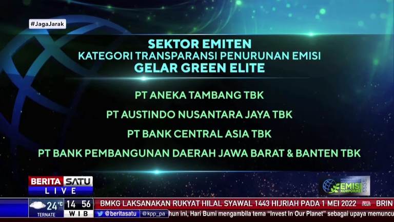 Dukung Turunkan Emisi Karbon, bank bjb Raih Dua Penghargaan Emisi Korporasi 2022 (2)