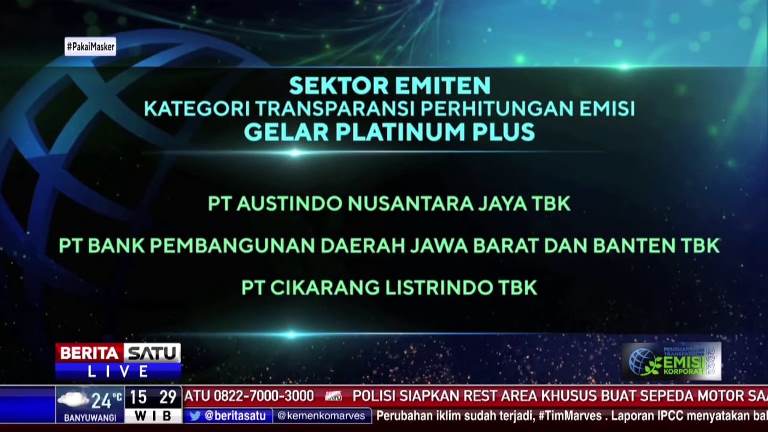 Dukung Turunkan Emisi Karbon, bank bjb Raih Dua Penghargaan Emisi Korporasi 2022 (3)