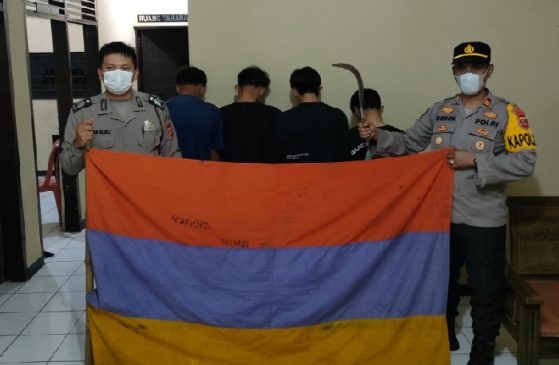Polisi Amankan 4 Remaja Berkendara Ugal-Ugalan, Diduga Berniat Tawuran