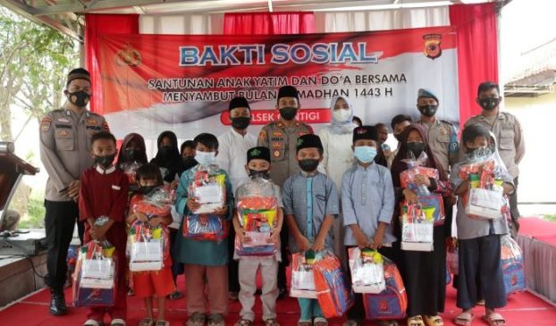 Jelang Ramadhan, Polisi Gelar Baksos dan Do’a Bersama