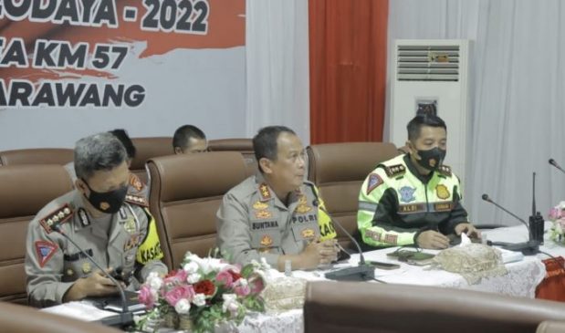 Kapolda Jabar Cek Kesiapan Penerapan One Way