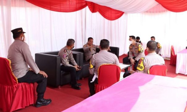 Kapolda Jabar Cek Kesiapan Pos Pam Arus Mudik Lebaran di Purwakarta