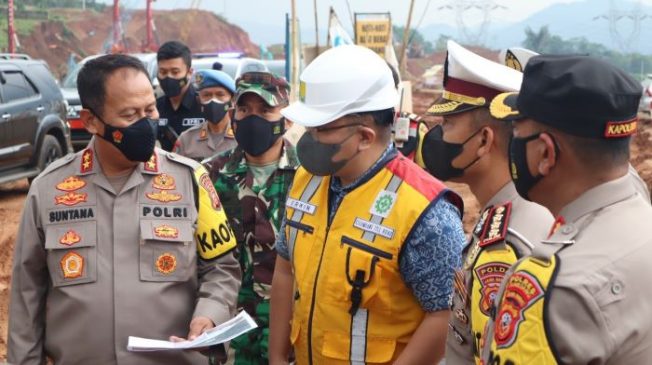 Kapolda Jabar Tinjau Jalur Mudik di Wilayah Kabupaten Sumedang