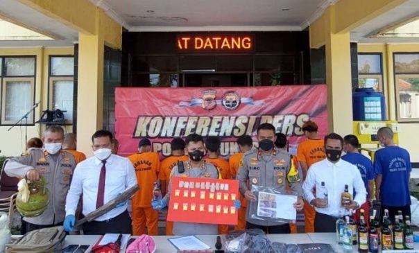 Operasi Pekat Lodaya 2022, Polisi Ungkap 302 Kasus dan Menahan 33 Tersangkanya
