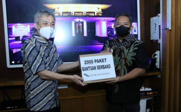 Pemkot Bandung Terima Bantuan 2.000 Paket Sembako dari Mayapada Group