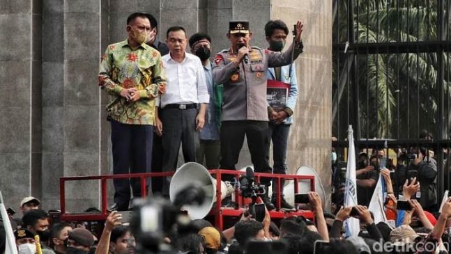Pihak BEM SI Sebut Aksinya Damai dan Aspirasi Tersampaikan dengan Baik