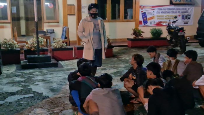 Polisi Berhasil Amankan Puluhan Remaja yang Terlibat Perang Sarung