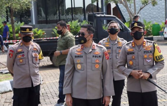 Wakapolda Jabar Tinjau Kesiapan Pos Pelayanan di Majalengka