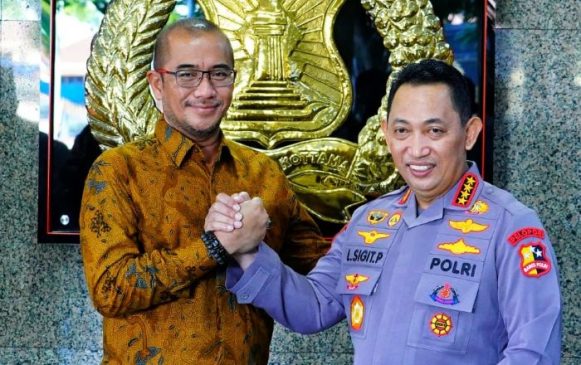 Audiensi Bersama KPU RI, Kapolri Berkomitmen Amankan Tahapan Pemilu 2024
