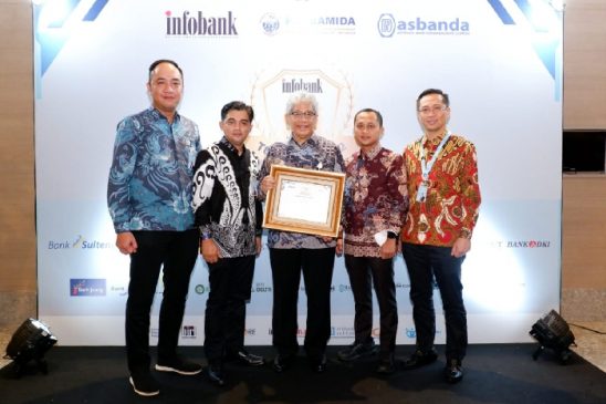 Berinovasi Digitalisasi, bank bjb Raih Penghargaan Top BUMD 2022