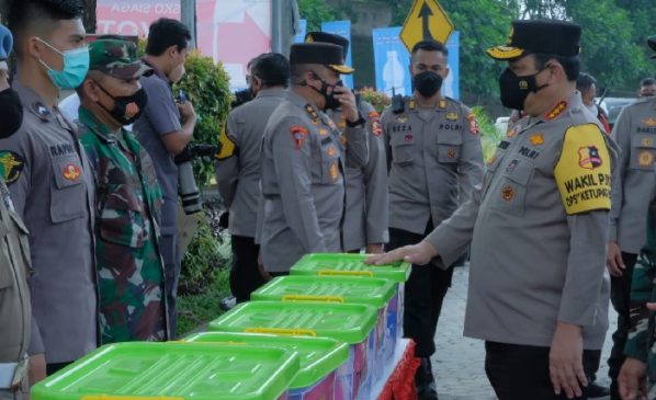 Wakapolri Tinjau Pengamanan Jalur Mudik di Wilayah Polda Jabar