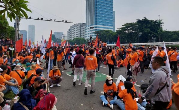 May Day Fiesta di GBK Berjalan Lancar, Buruh Apresiasi Polri