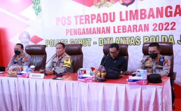 Kapolda Jabar Cek dan Evaluasi Kesiapan Anggota Polda Jabar Menghadapi Arus Balik Lebaran 2022