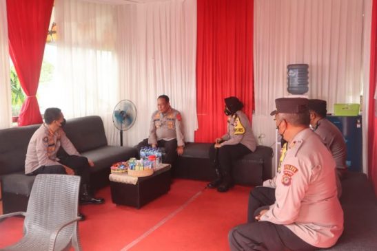 Kapolda Jabar Tinjau Pos Yan dan Pos Pam di Subang