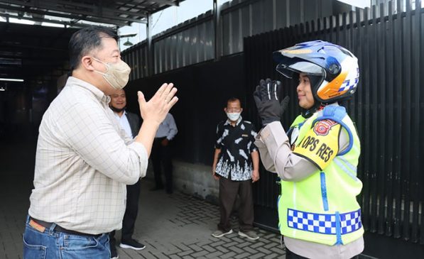 Perayaan Kenaikan Isa Almasih, Polisi Laksanakan Pengamanan Gereja di Subang