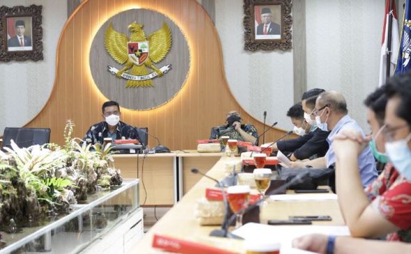 Pimpinan dan Anggota DPRD Kota Bandung Gelar Rapat Bamus