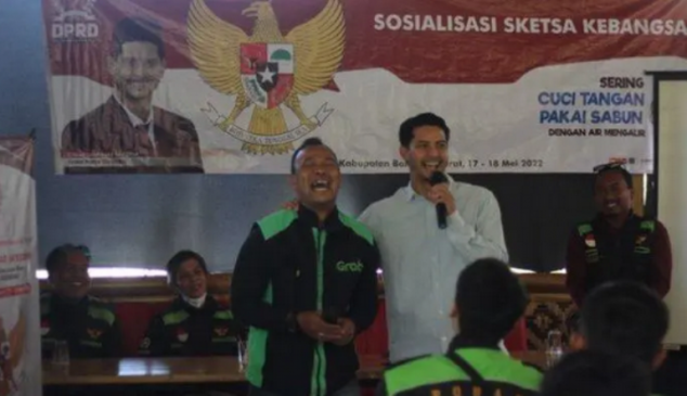 Tobias Ginanjar Sosialisasikan 4 Pilar Kebangsaan di Cisarua